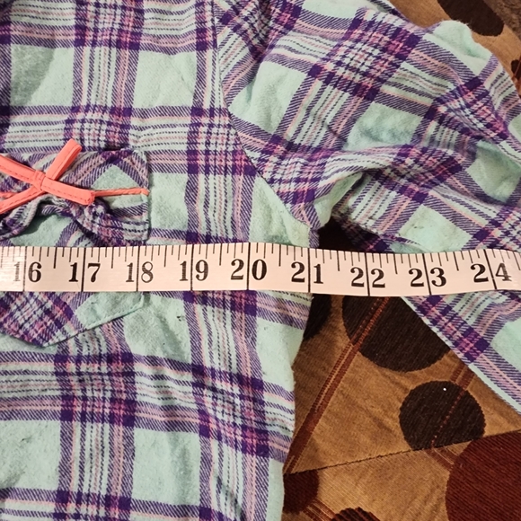 Rue21 Tarea Plaid Sleep Shirt - Picture 5 of 6